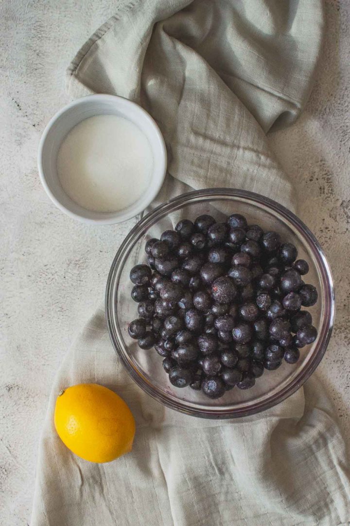 Blueberry Compote Ingredients