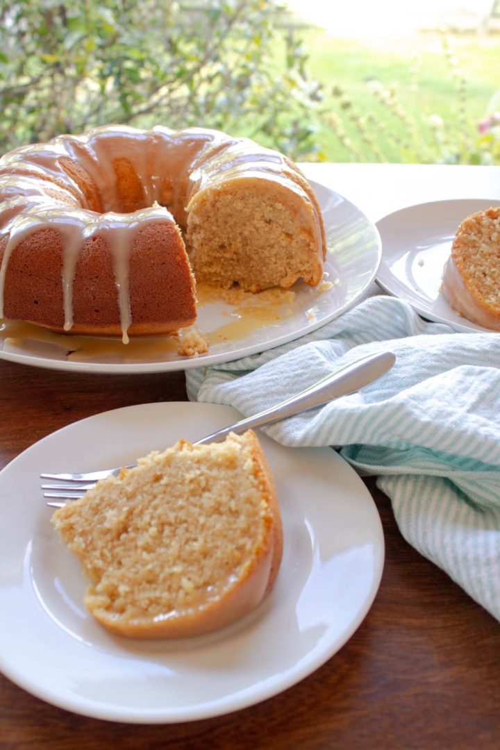 Slice of Rooibos Tea Cake