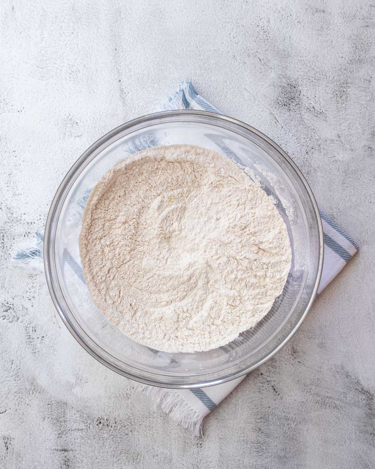 Step 3 - Whisked Flour