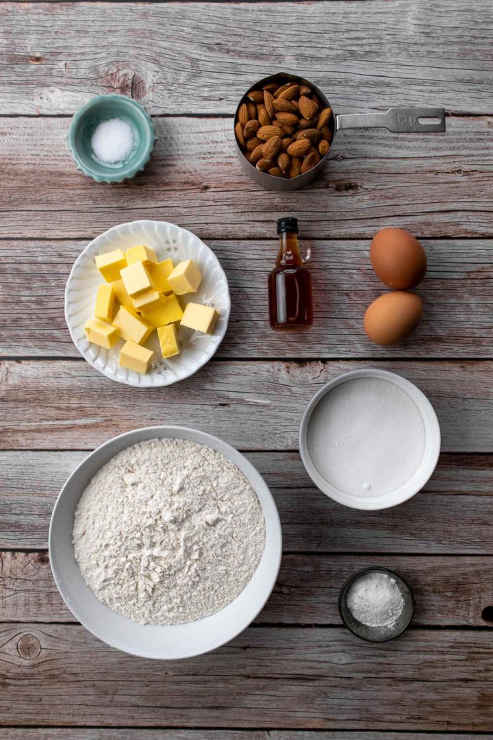 Almond Biscotti Ingredients