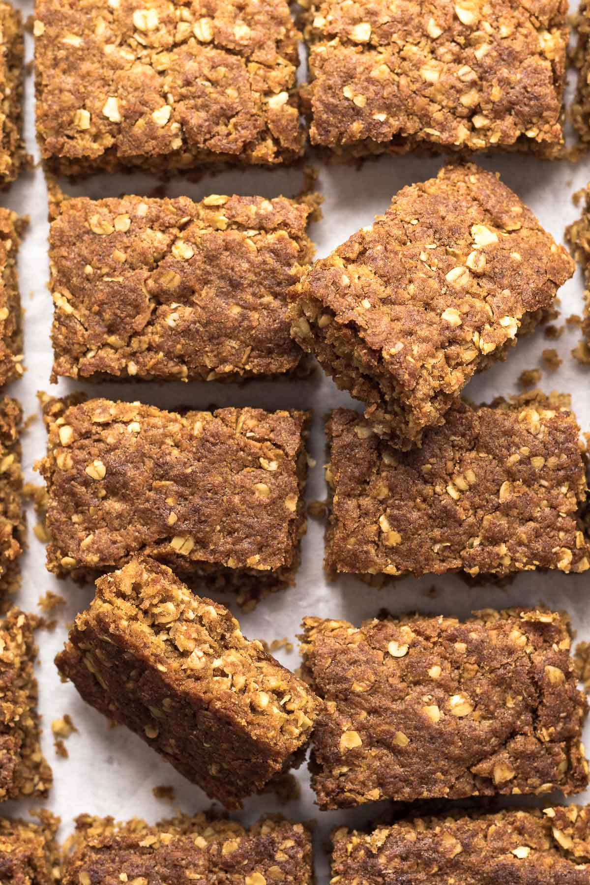 Crunchies viewed from above.