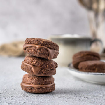 Stack of Romany Creams.
