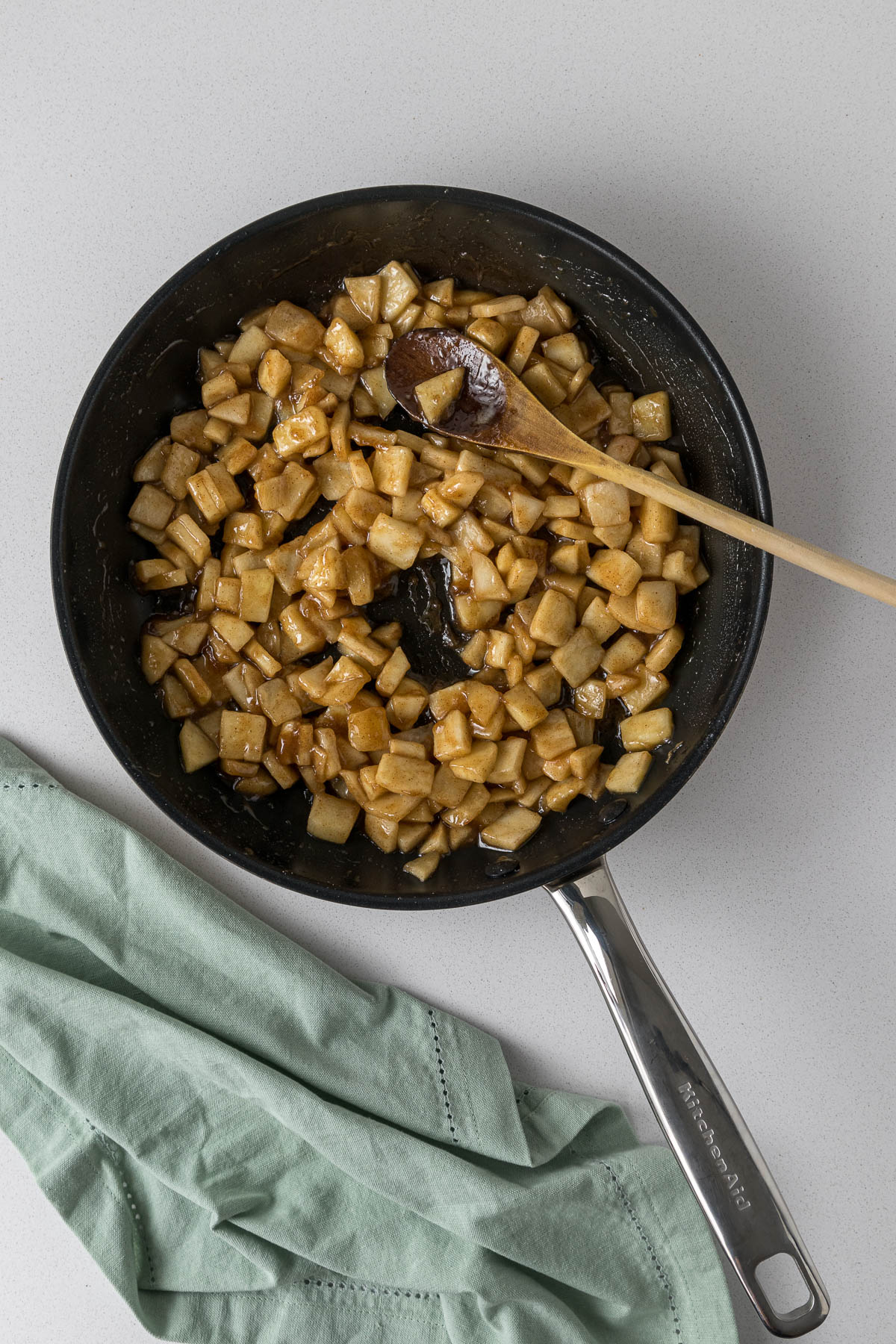 Cooked Apple Pie Filling.