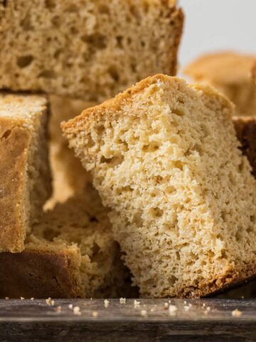 Condensed milk rusks on a serving platter.