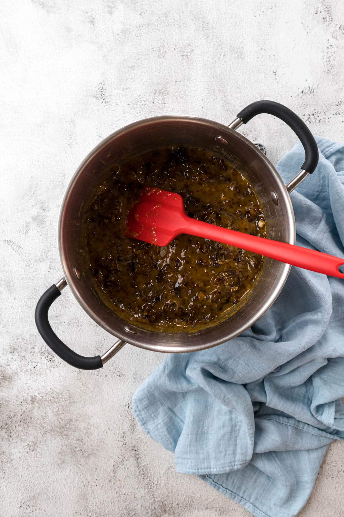 Step 3 - Cooked date mixture.