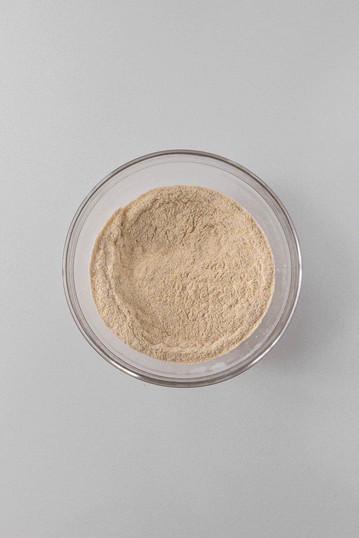 Step 2 - dry ingredients whisked together in a large mixing bowl.