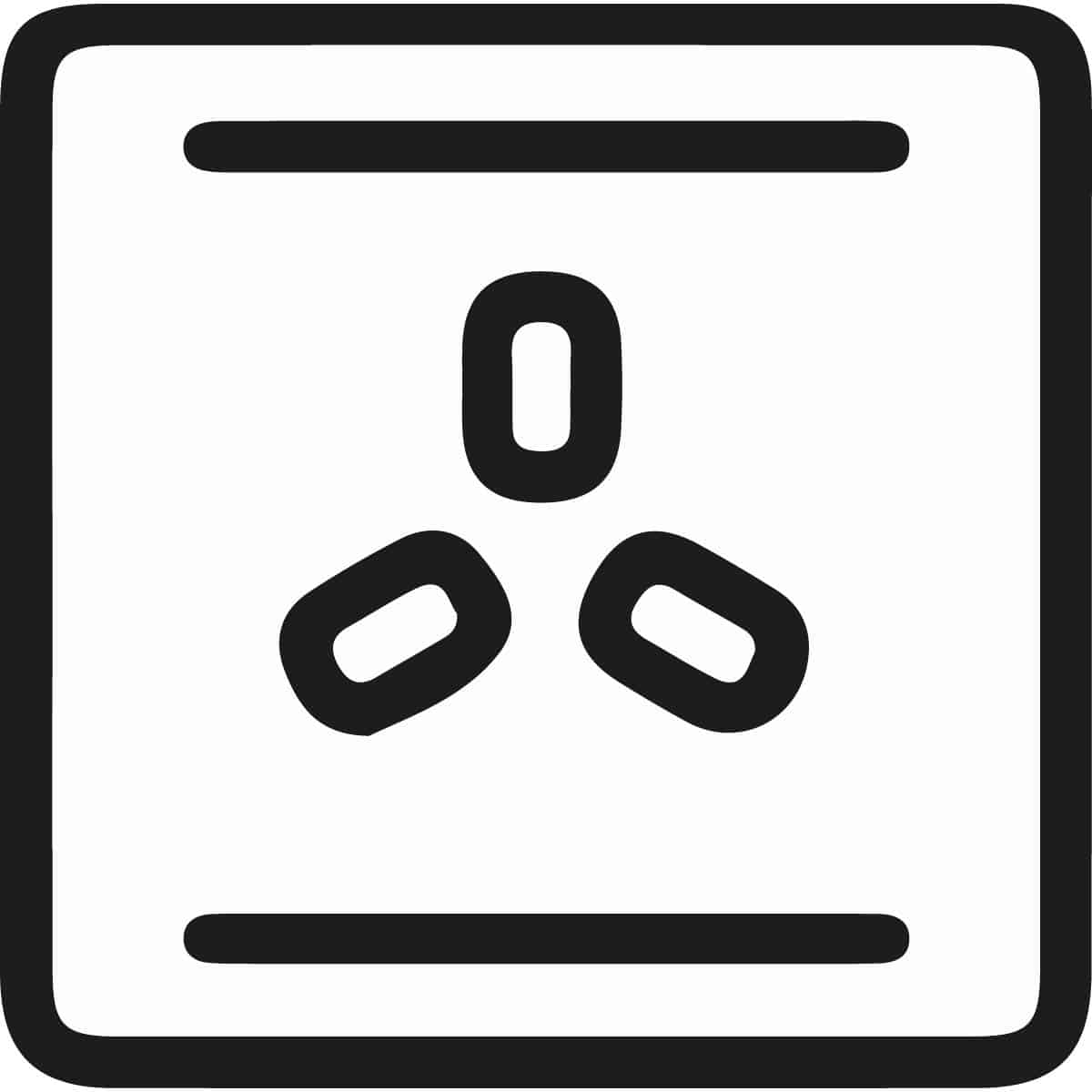 Fan assisted symbol.