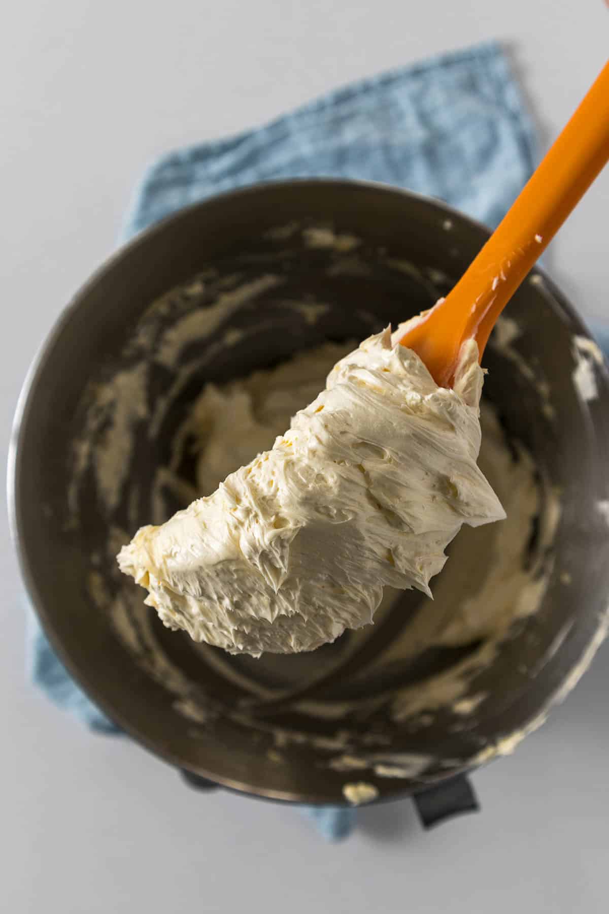 Step 2 - soft pale whipped butter.