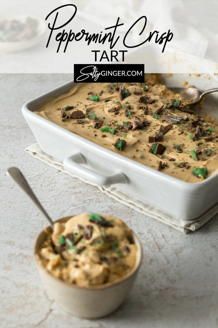 Pin - Peppermint crisp tart.